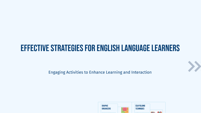 Effective Strategies for English Language Learners by john walsh on Prezi