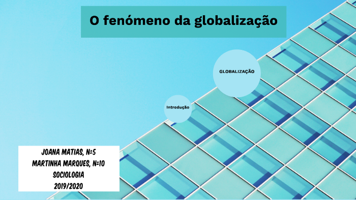 O Fenómeno da Globalização