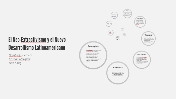 Neo-Extractivismo y el nuevo Desarrollismo Latinoamericano by on Prezi