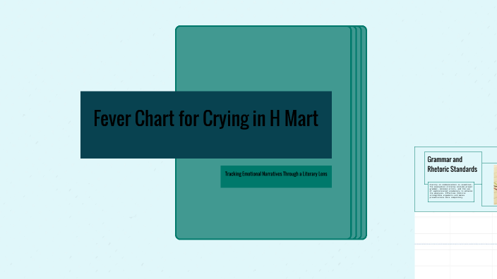 Fever Chart for Crying in H Mart by Craig L on Prezi
