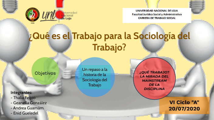 ¿Qué es el Trabajo para la Sociología del Trabajo? by Enid Gueledel on