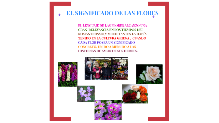 EL SIGNIFICADO DE LAS FLORES by EVA DE BRAMON