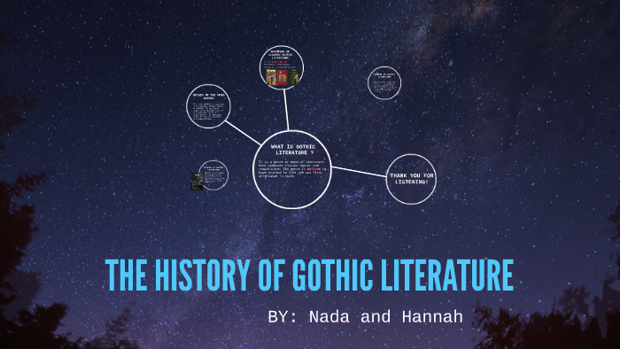 the history of gothic literature essay