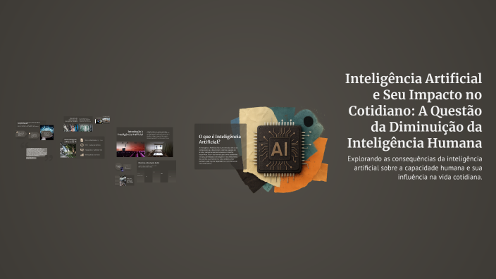 Inteligência Artificial e Seu Impacto no Cotidiano: A Questão da ...