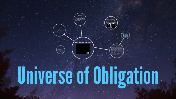 Examples Of Universe Of Obligation