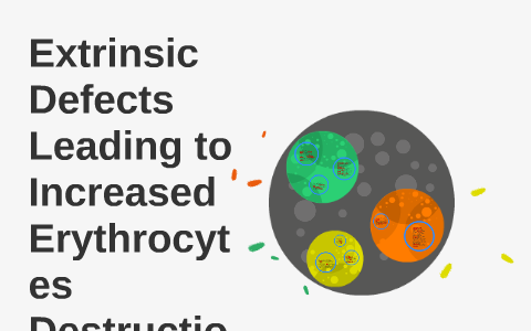 Extrinsic Defects Leading To Increased Erythrocyte Destruction Immune