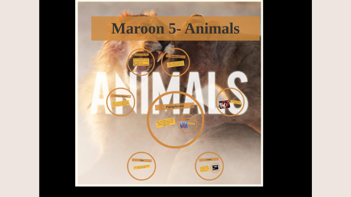 animals maroon 5 lyrics