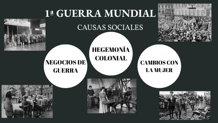 causas sociales primera guerra mundial by nuria alcalá sánchez on Prezi