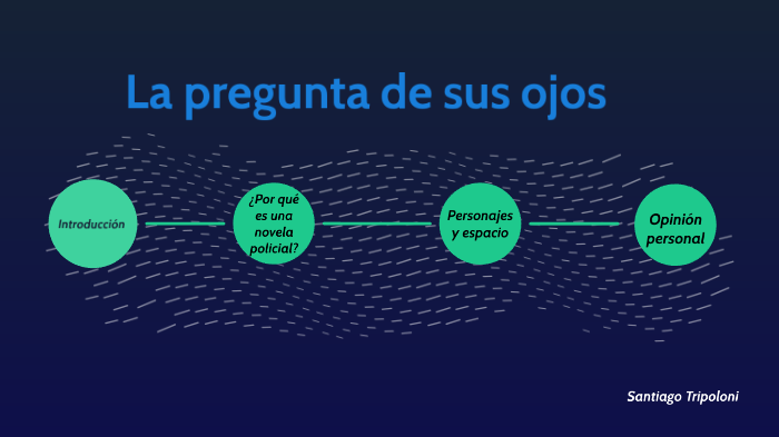 La pregunta de sus ojos by Santiago Tripoloni on Prezi