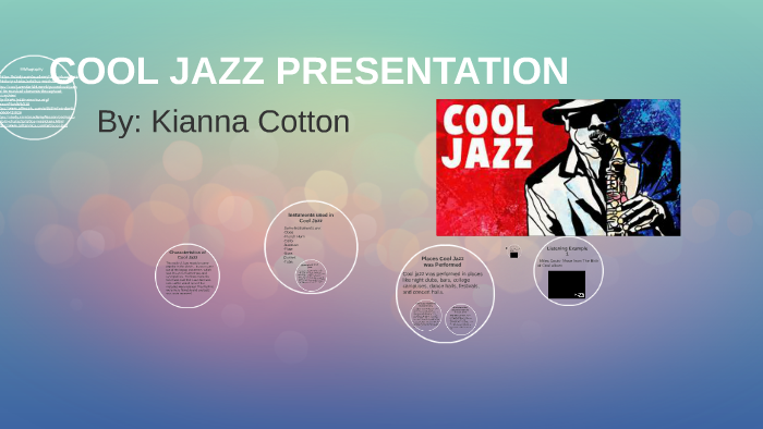 cool jazz presentation