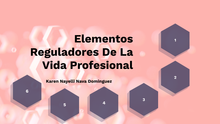 Elementos Reguladores De La Vida Profesional by Nayelli Nava on Prezi