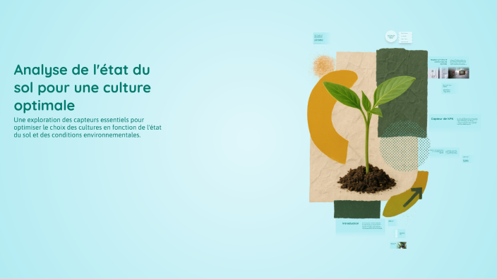 Analyse de l'état du sol pour une culture optimale by Schékina ...