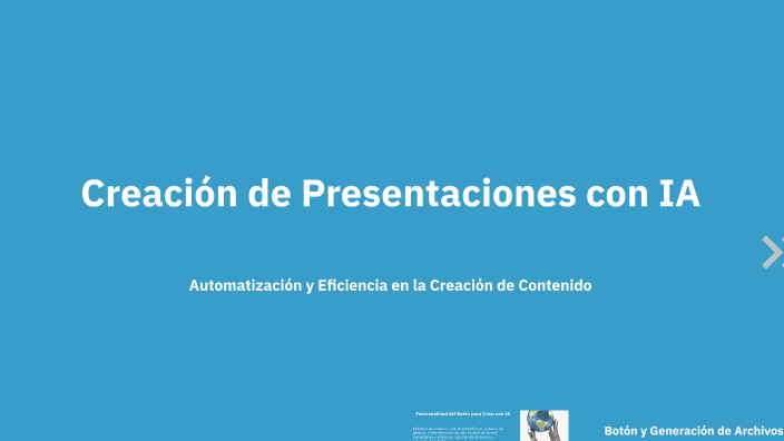 Creación de Presentaciones con IA by Tian Miranda on Prezi