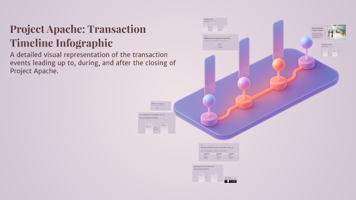 Project Apache: Transaction Timeline Infographic by sahana k prasad on ...