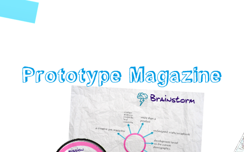 Prototype Magazine Example Mini Proposal for Prototype Magazine by Laura Allen