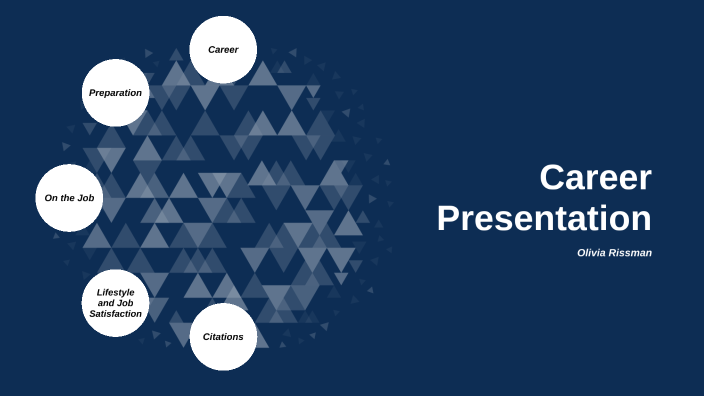 Career Outline by Olivia Rissman on Prezi