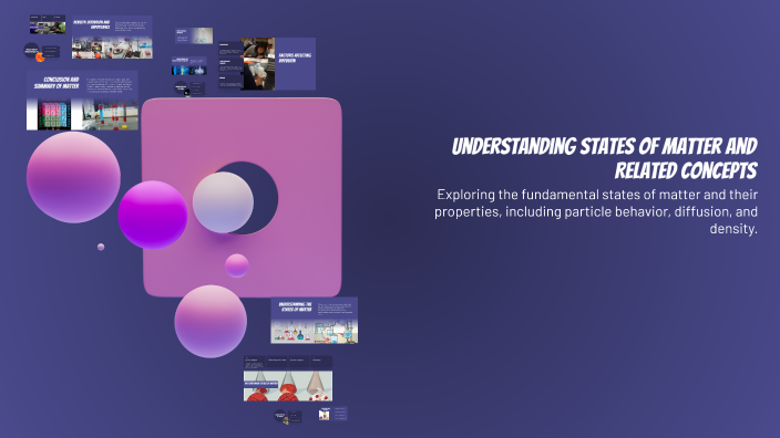 Understanding States of Matter and Related Concepts by Mini Kaur on Prezi
