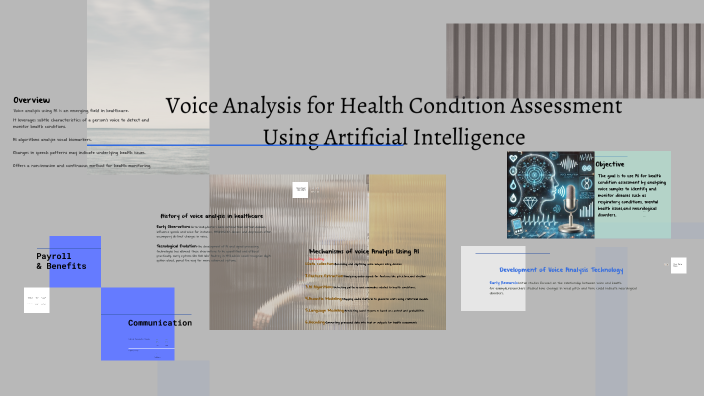 Voice Analysis for Health Condition Assessment Using Artificial ...