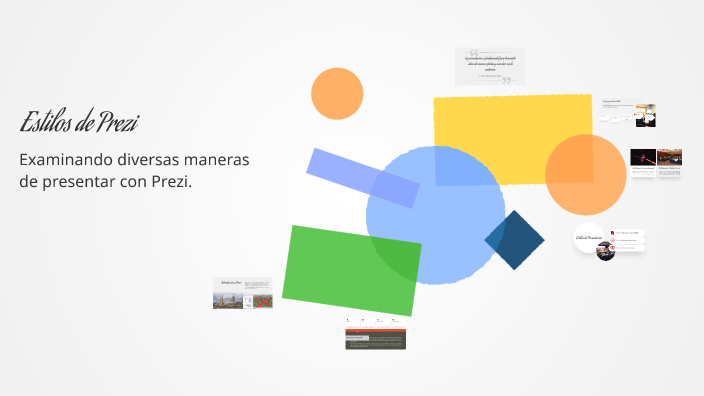 Estilos de Prezi by sara castro on Prezi