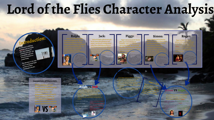 lord of the flies character analysis quizlet