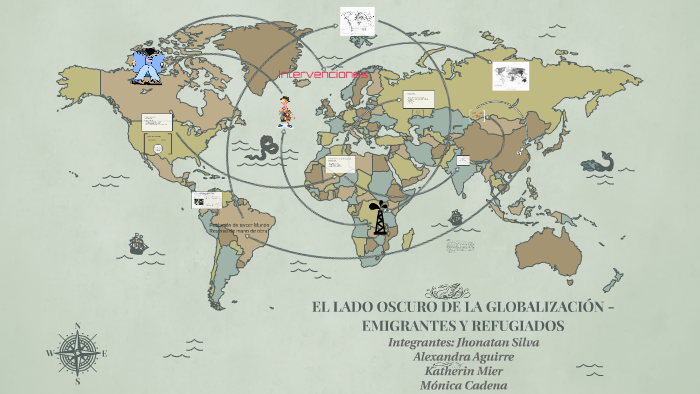 El lado oscuro de la globalización - Emigrantes y Refugiados by monica