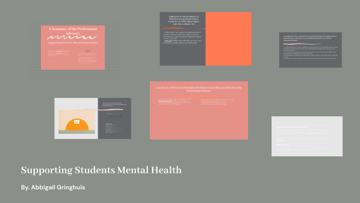 Supporting Students Mental Health by Abbigail Gringhuis on Prezi