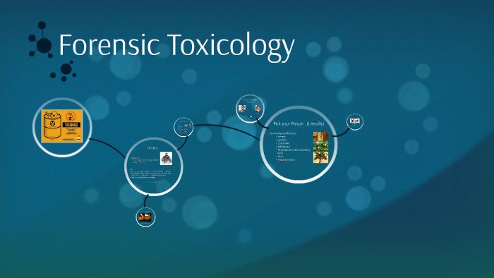 Forensic Toxicology By On Prezi