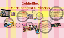 goldieblox princess machine