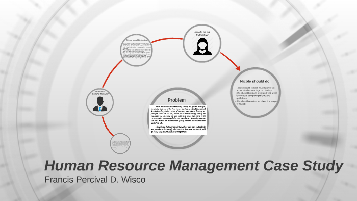 Human Resource Management Case Study by Francis Wisco on Prezi