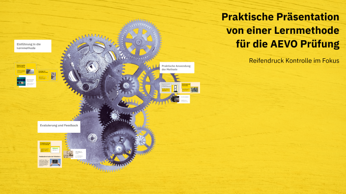 Aevo Praktische Prüfung Präsentation Beispiele prezi.com
