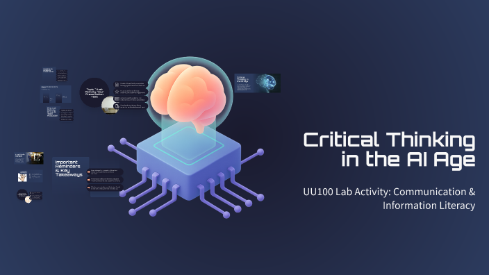 Critical Thinking in the AI Age by Siddiqa Bibi on Prezi