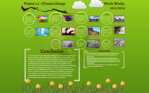 Project 1.2 - Climate Change by Nicole Wesley on Prezi
