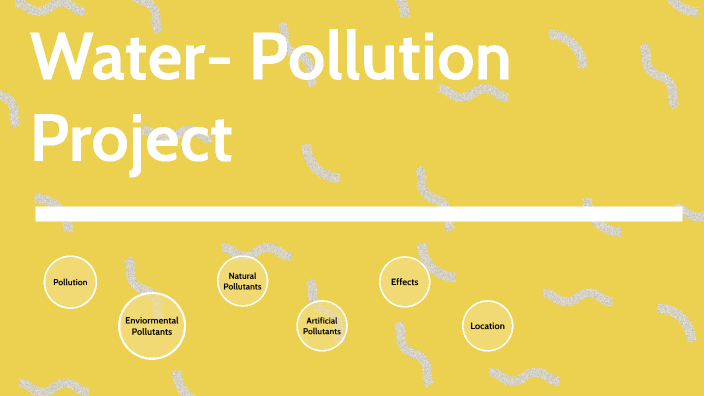 water pollution project work methodology