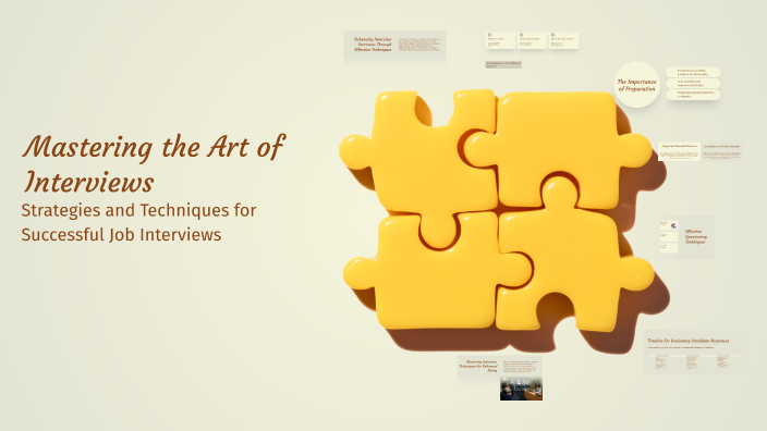 Mastering the Art of Interviews by tonton cantal on Prezi