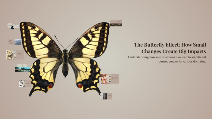 The Butterfly Effect: How Small Changes Create Big Impacts by Raghad ...