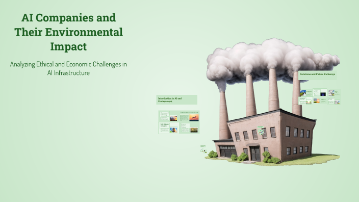 AI Companies and Their Environmental Impact by Kerthivaasan on Prezi
