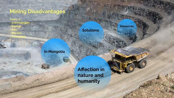 Pros And Cons Of Surface Mining Mining disadvantages by Temuulen Nmn Temka on Prezi