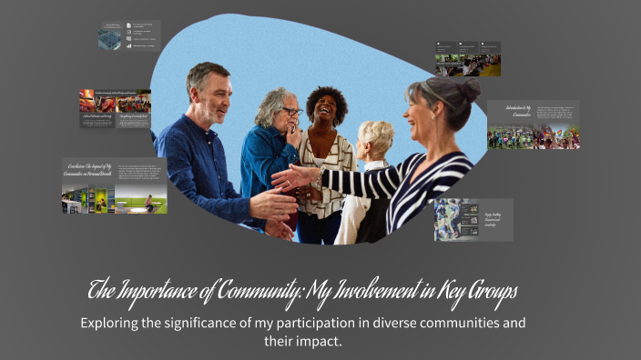 The Importance of Community: My Involvement in Key Groups by Zion John ...