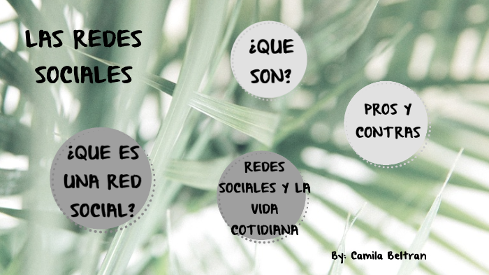 Las Redes Sociales by Camila Beltran on Prezi