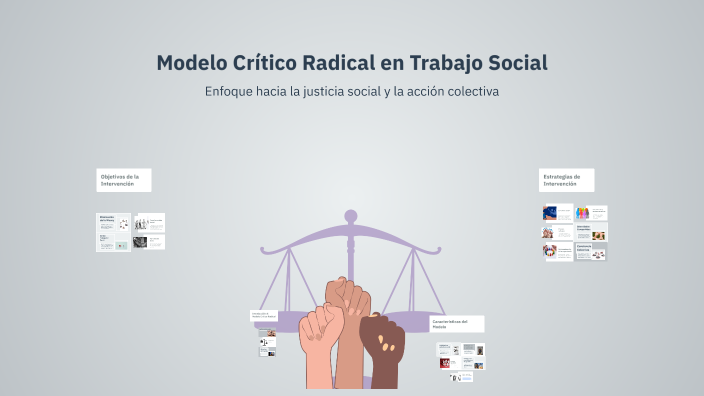 Modelo Crítico Radical En Trabajo Social