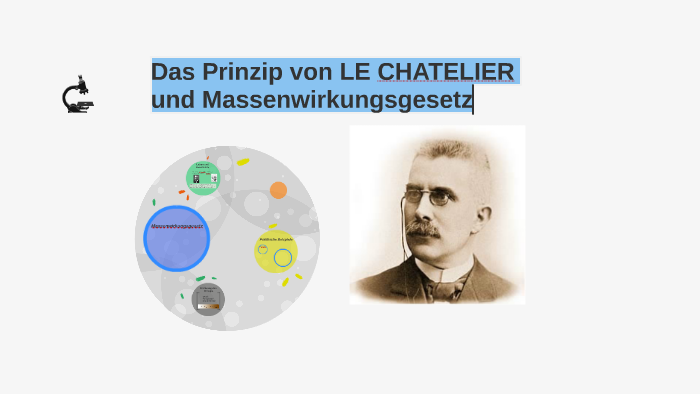Das Prinzip Von Le Chatelier Das Prinzip von LE CHATELIER und Massenwirkungsgesetz by Mateus