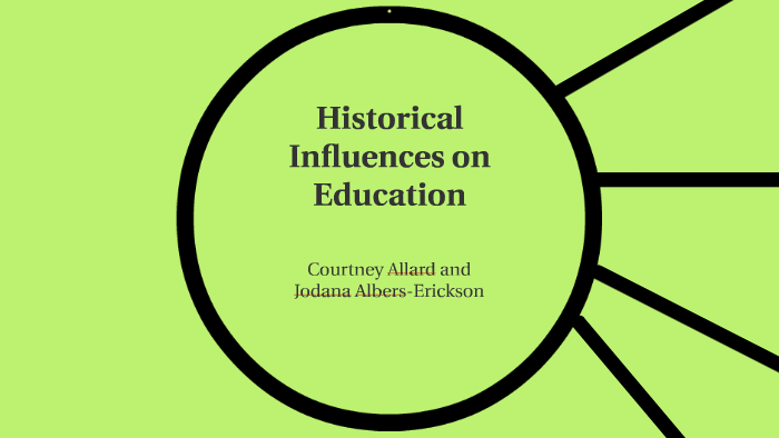 Historical Influences On Education By Courtney Allard