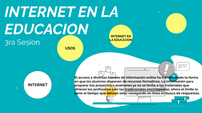 INTERNET EN LA EDUCACION by marina landeros on Prezi