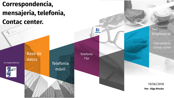 CORRESPONDENCIA, TELEFONÍA, MENSAJERIA by OLGA LUCIA RINCON BOHORQUEZ ...