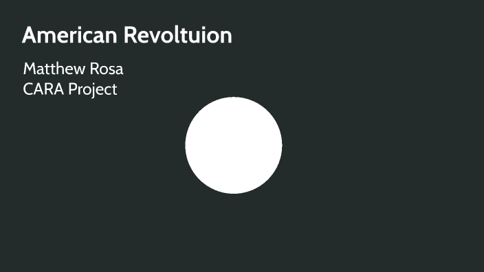 Matthew Rosa Background American Revolution by matthew rosa on Prezi