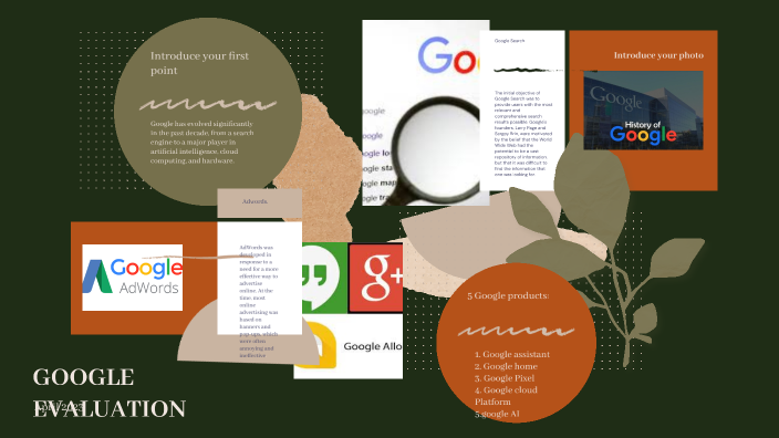 evolution of google by Miso Speelman on Prezi