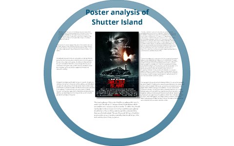 Poster Analysis Of Shutter Island By Beth Urwin