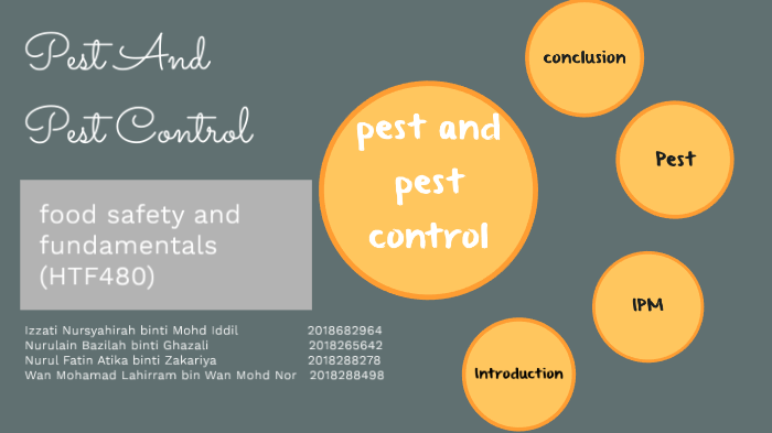 food safety-pest control by izzati irah on Prezi