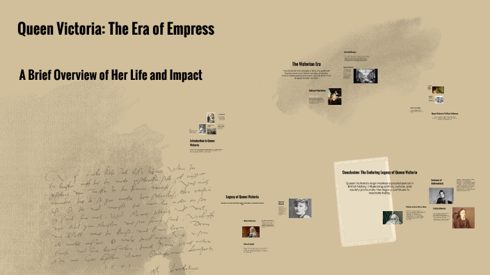 Queen Victoria: The Era of Empress by Carol Alatwan on Prezi