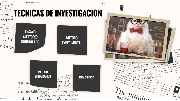 TECNICAS DE INVESTIGACION By Fernanda Flor Condori Velasco On Prezi